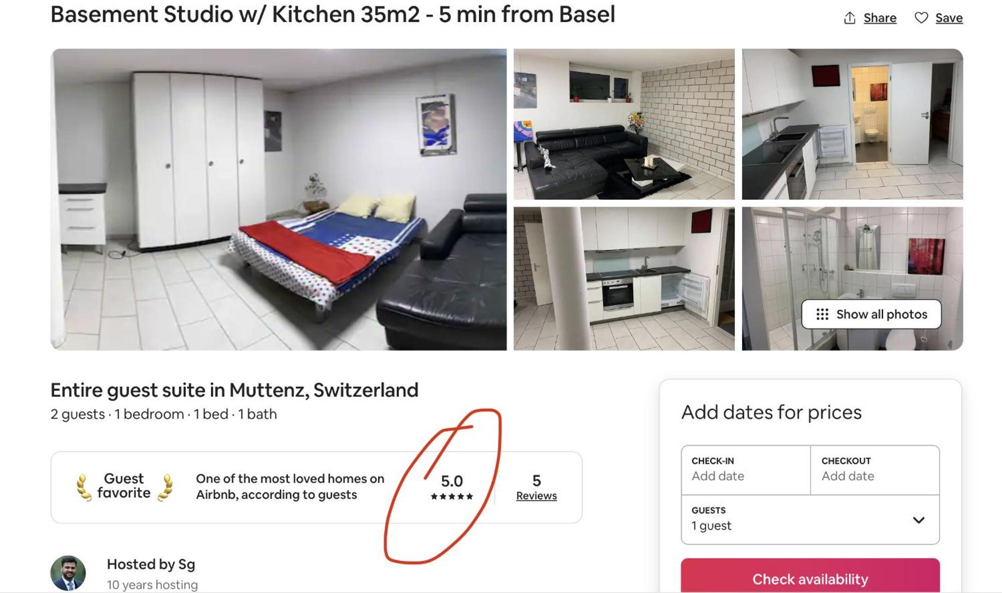 Basel - 5 Mins Away - Modern Basement Studio With Kitchen 35M2 In Muttenz Διαμέρισμα Εξωτερικό φωτογραφία